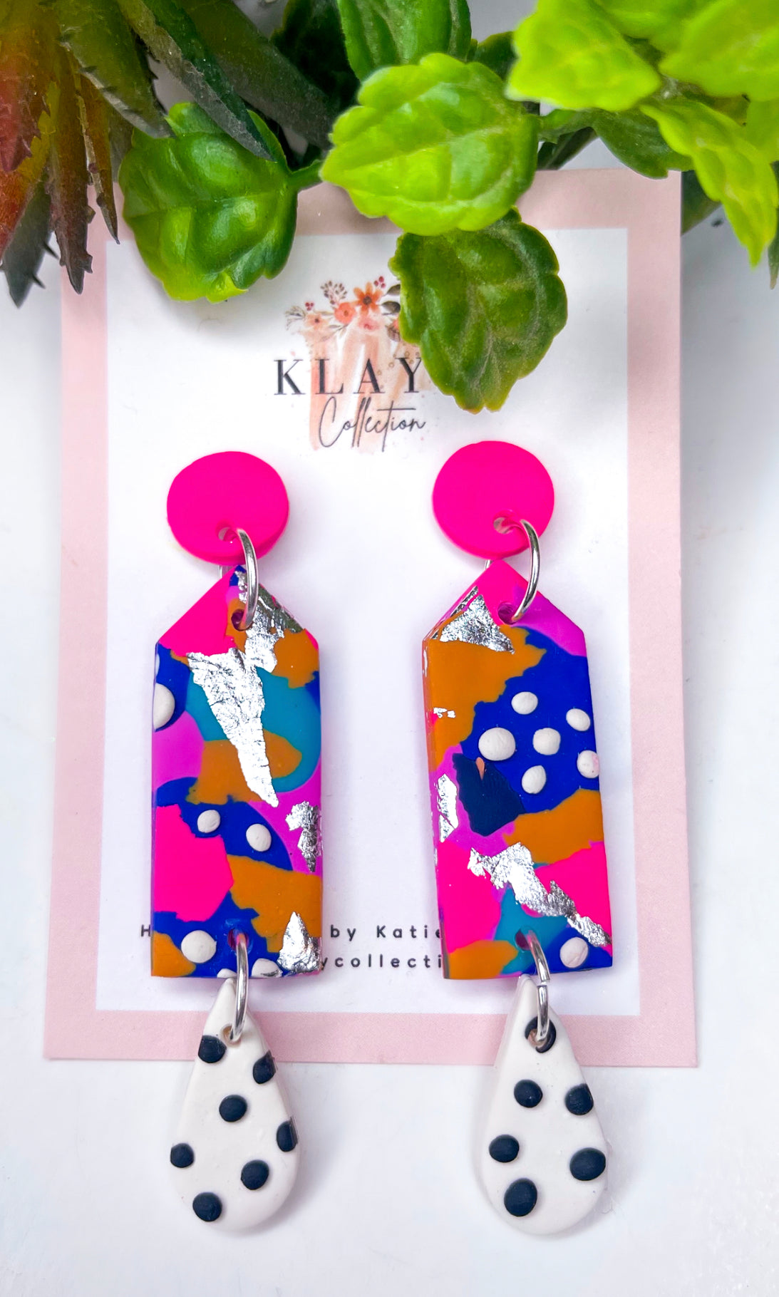 Cobolt and Spotty Dangles