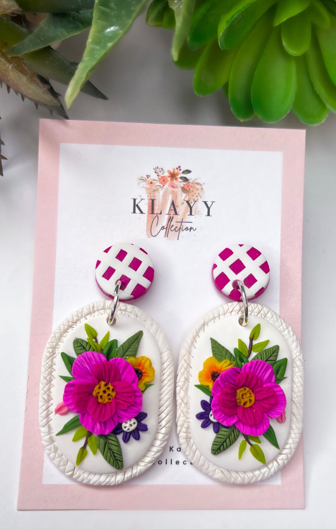 Pretty Pink Petals with Border