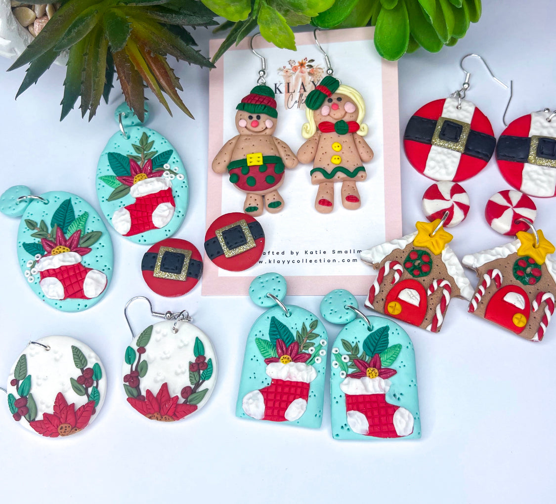 Gingerbread People Earrings