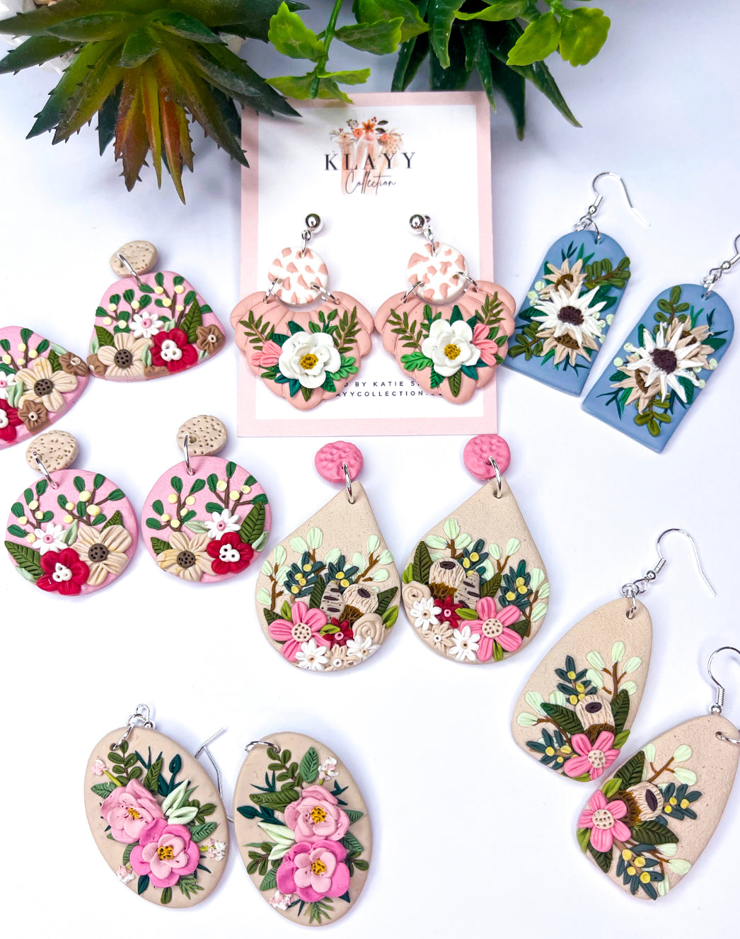 Pink Peonies Oval with Hooks