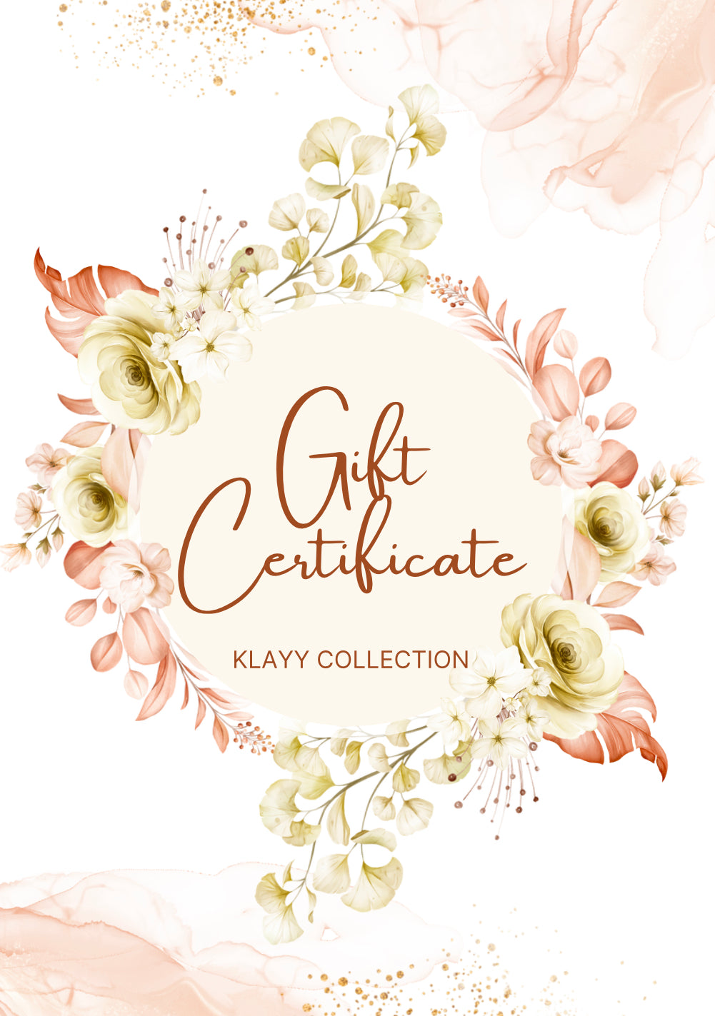 Gift Certificate