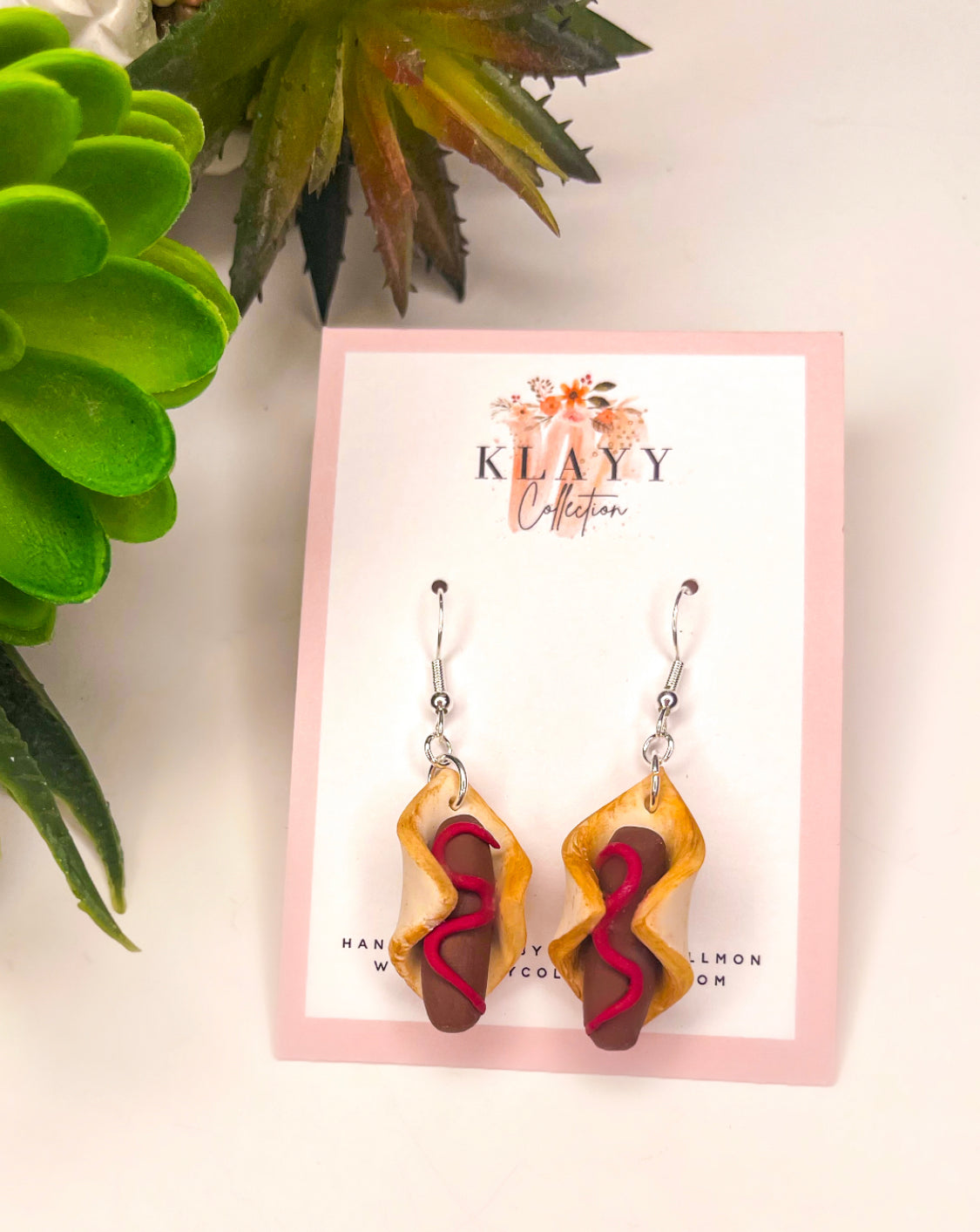 Iconic Australian Polymer Clay Earrings Snag Sandwich