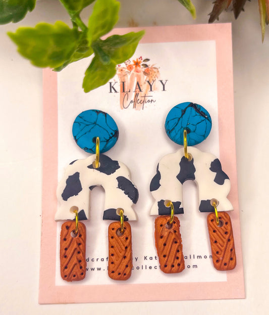 Cowgirl Western Style Earrings Arch
