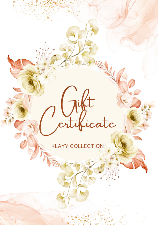 Gift Certificate