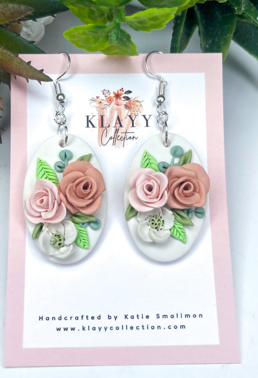 Rose Dangles for Mum